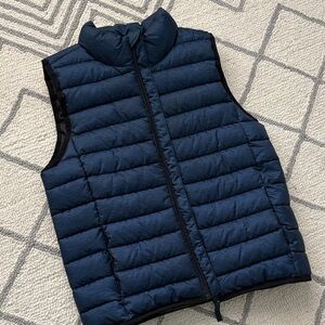 H&M Navy Blue Puffer Vest